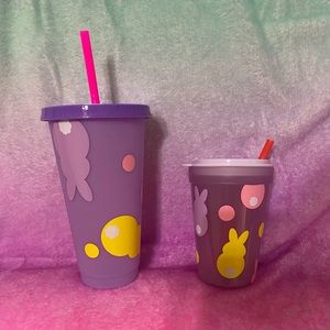 Set of 2 color changes cups